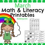 March Kindergarten Worksheets   Planning Playtime   Free Printable March Activities