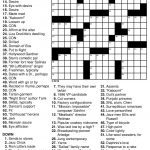 Marvelous Crossword Puzzles Easy Printable Free Org | Chas's Board   Free Printable Crosswords Easy