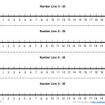 Math : Number Lines To 20 Number Lines To 20 Interactive. Printable   Free Printable Number Line 0 20