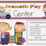 Meeting Common Core Standards Through Dramatic Play | School Stuff   Free Printable Learning Center Signs