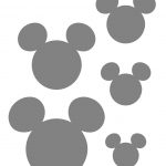 Mickey Mouse Template | Disney Family   Free Mickey Mouse Printable Templates