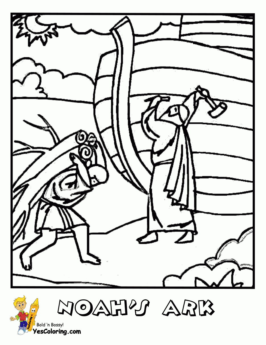 Mighty Grace Bible Coloring Sheets | Bibles | Free | Noah - Free Printable Bible Story Coloring Pages