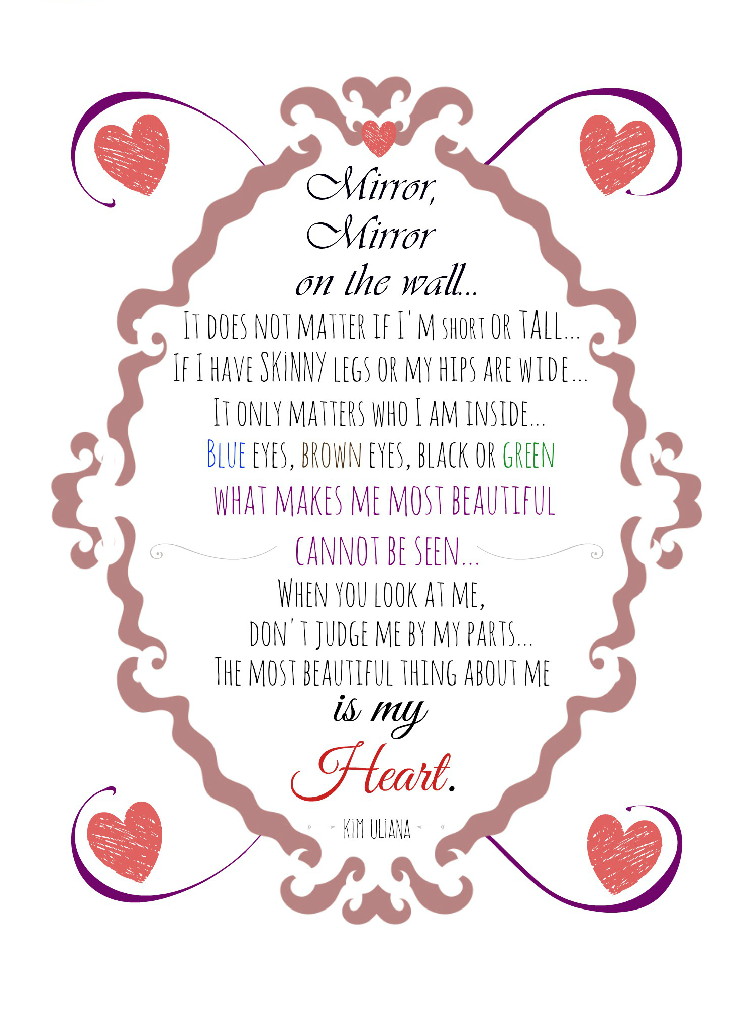 Mirror, Mirror On The Wall Poem Printable – The Pinterested Parent - Free Printable Mirrored Numbers