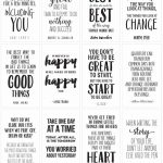 Motivational Quotes To Inspire And Encourage | Skip To My Lou   Free Printable Quote Stencils