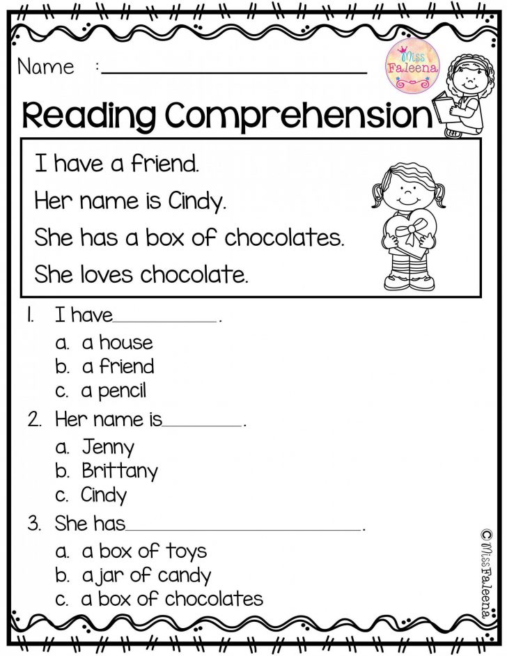Free Printable Reading Activities For Kindergarten