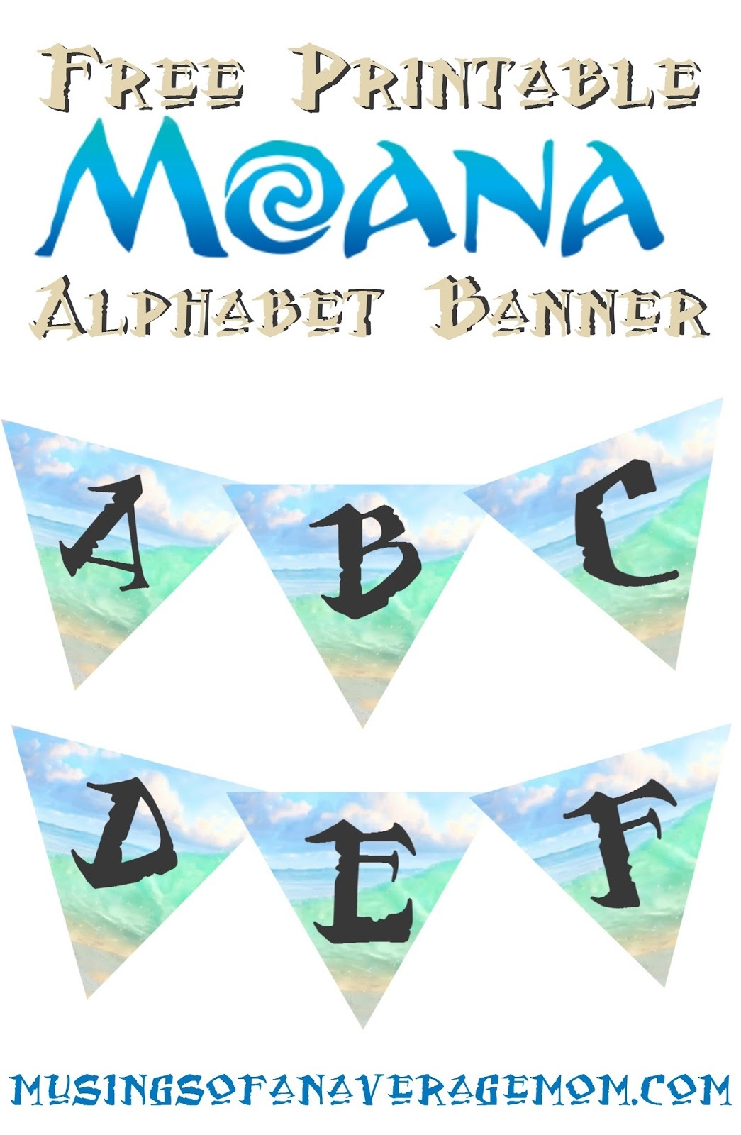Free Moana Welcome To My Party Banner Ava s 2Nd Party In 2019 