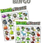 Musings Of An Average Mom: Plants Vs. Zombies Bingo   Plants Vs Zombies Free Printable Invitations