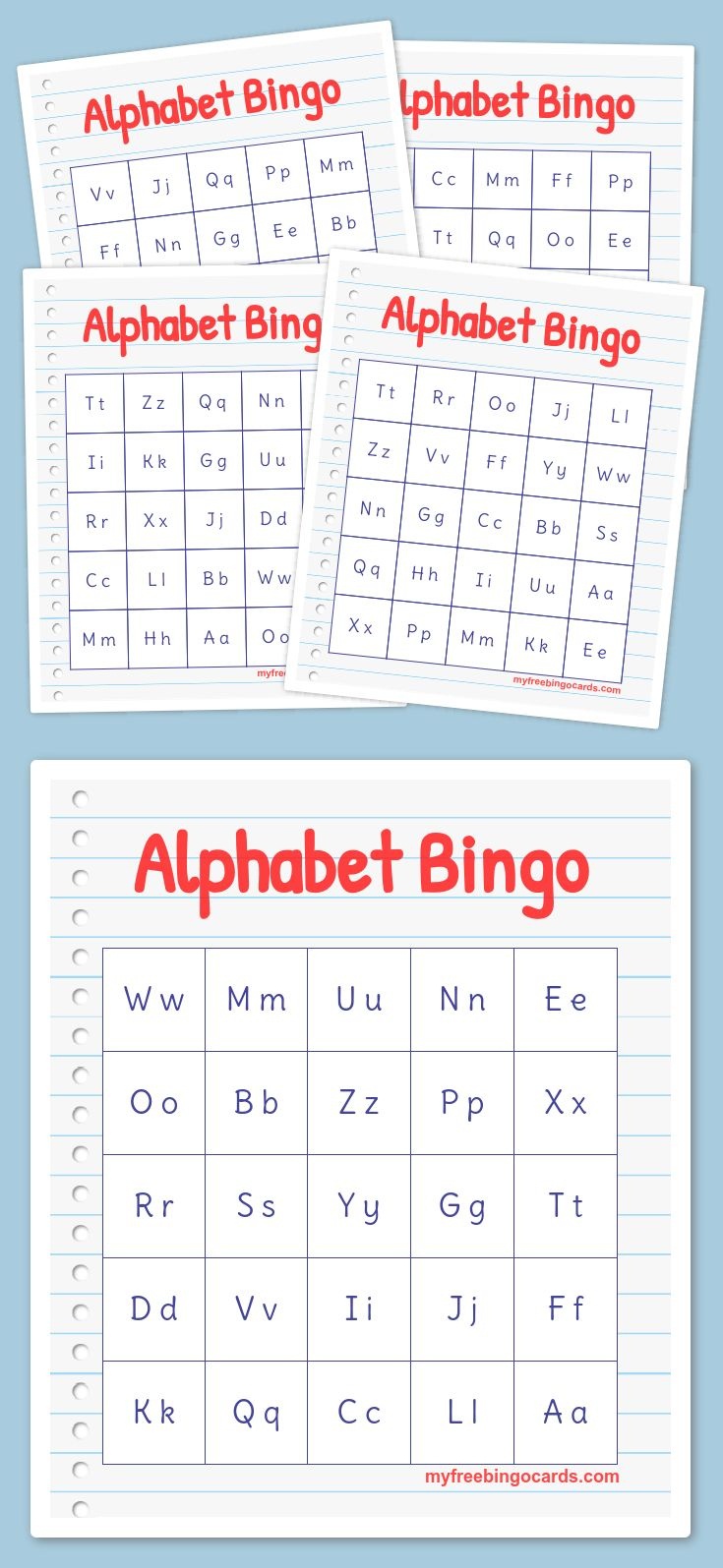 Myfreebingocards | Tubidportal - Free Printable Bingo Cards 1 75