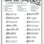Name That Song (Free Printable Christmas Game)   Flanders Family   Free Printable Christmas Song Picture Game