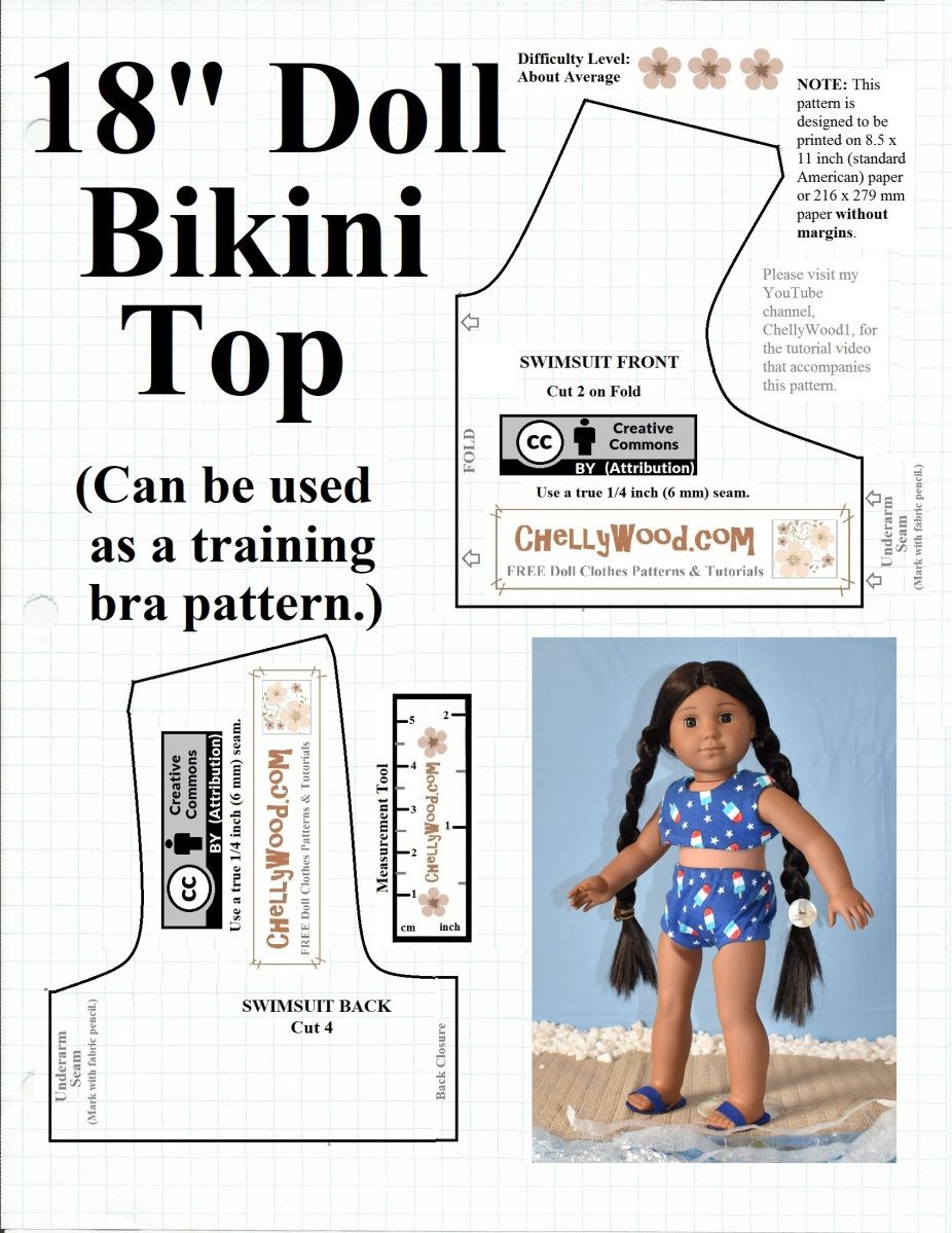 Need Help Downloading My Free Printable Sewing Patterns For 18 Inch - Free Printable Doll Clothes Patterns For 18 Inch Dolls