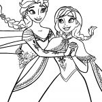 New Elsa And Anna Coloring Pages Disney Frozen Printable Coloring   Free Printable Coloring Pages Disney Frozen