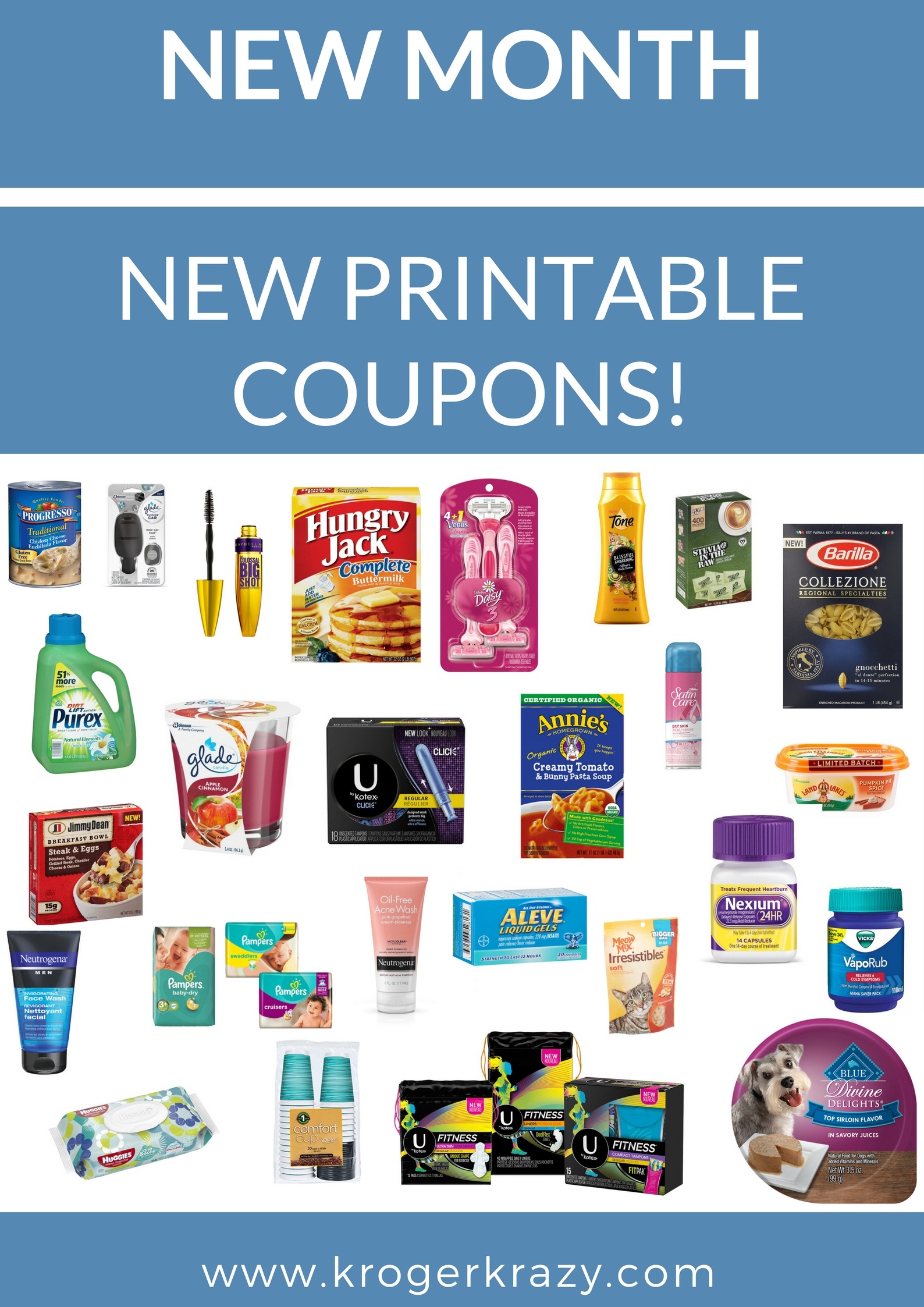 New Month! New Printable Coupons!! Progresso, Neutrogena, Glade, All - Free Printable Chinet Coupons