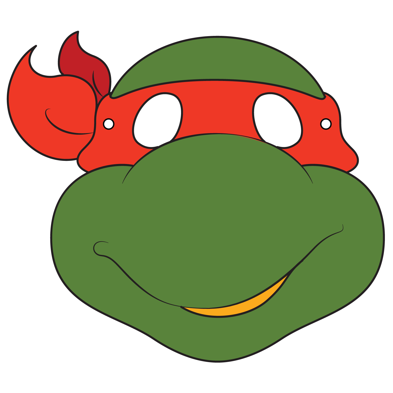 Teenage Mutant Ninja Turtles Free Printable Mask Free Printable