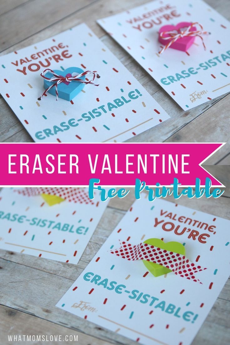 Non-Candy Printable Valentine Perfect For The Classroom: “You&amp;#039;re - Free Printable School Valentines Cards