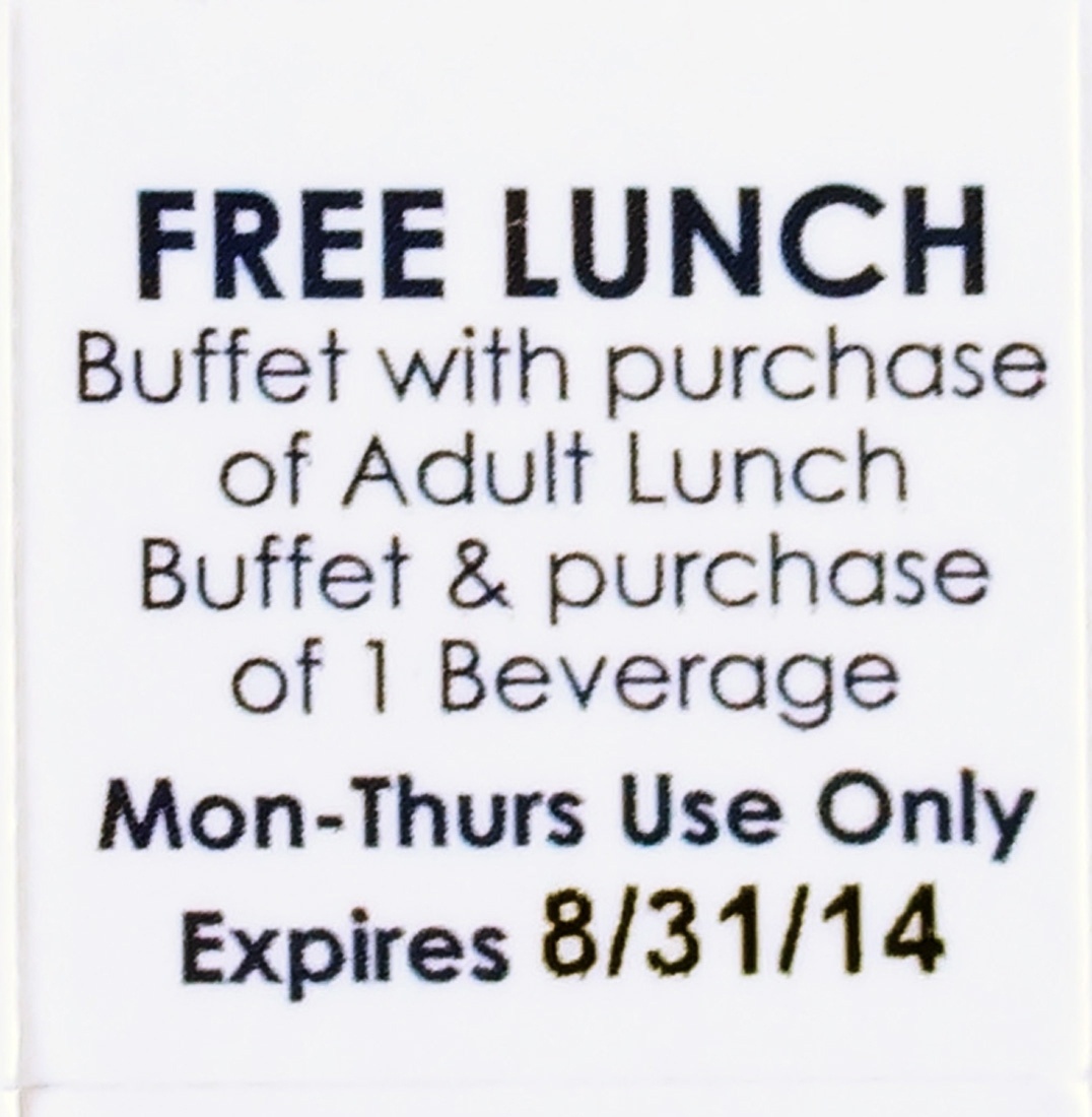 Old Country Buffet Printable Coupons Buy One Get One Free Free Printable