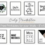 Only Printables | 8 Free Printables For Your Walls   Free Printable Wall Art