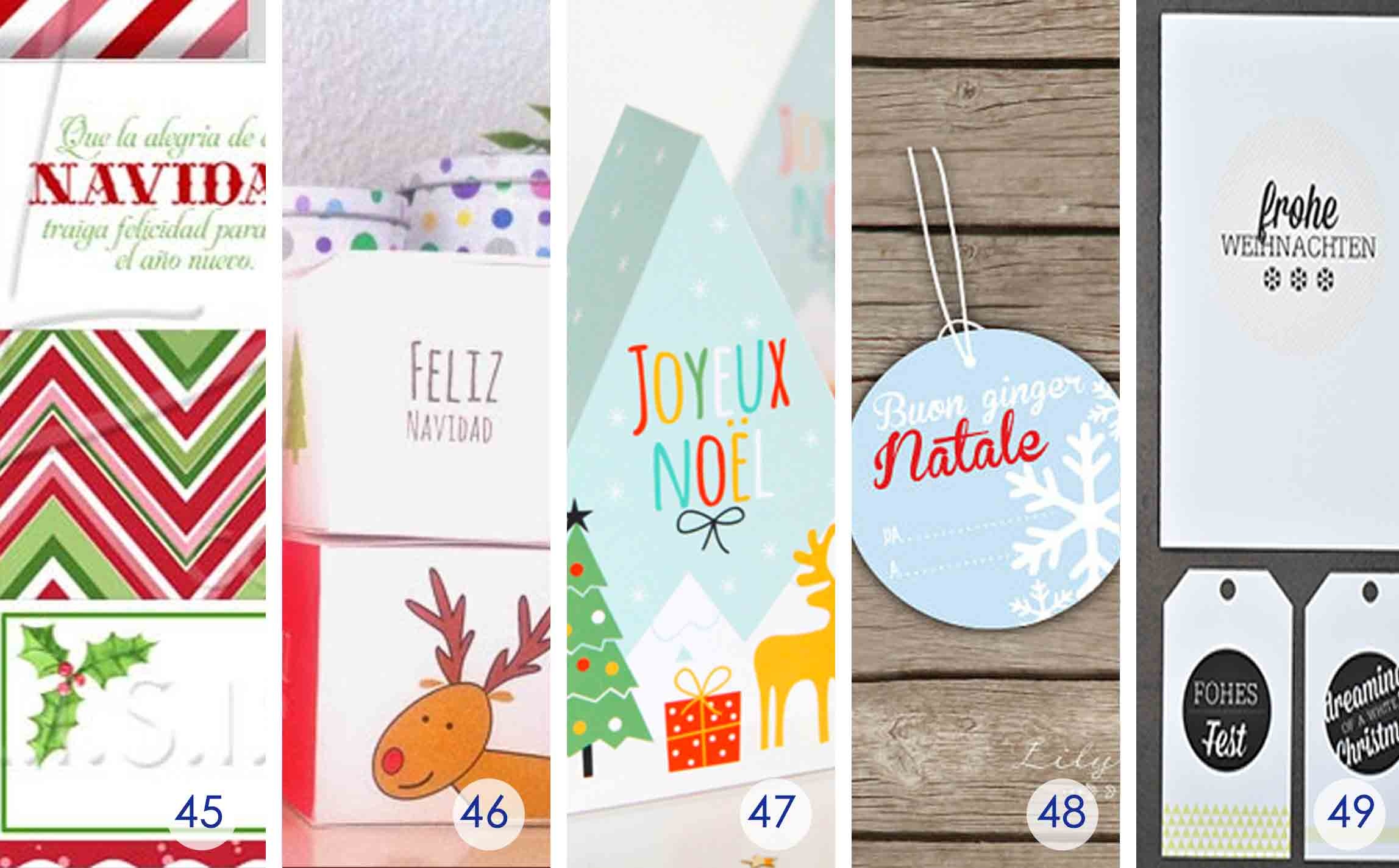 Free Printable Christmas Money Holders