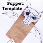 Paper Bag Dragon Puppet | Best Of Create In The Chaos Posts | Dragon   Free Printable Paper Bag Puppet Templates