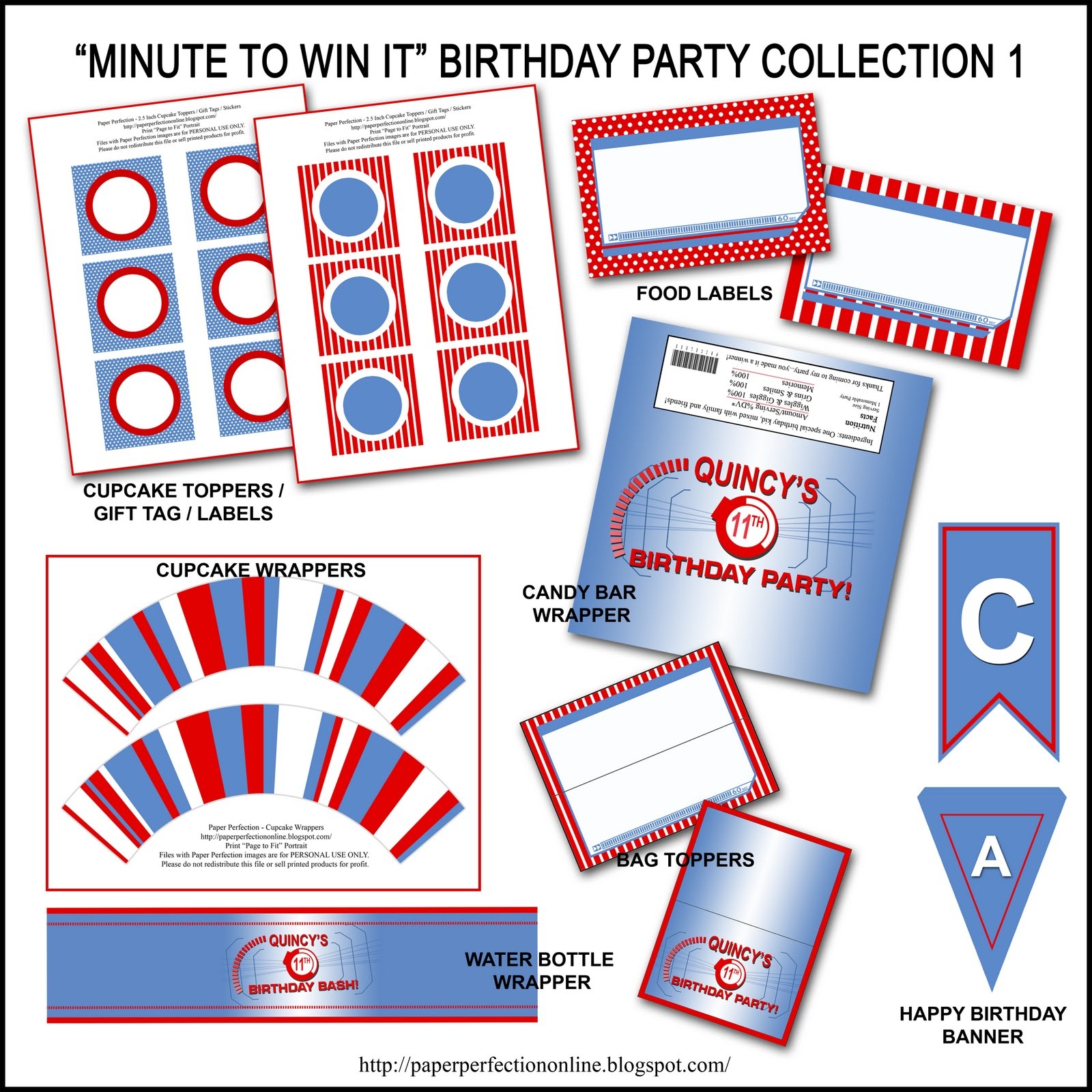 Paper Perfection: Free &amp;quot;minute To Win It&amp;quot; Birthday Party Invitation - Free Printable Minute To Win It Invitations