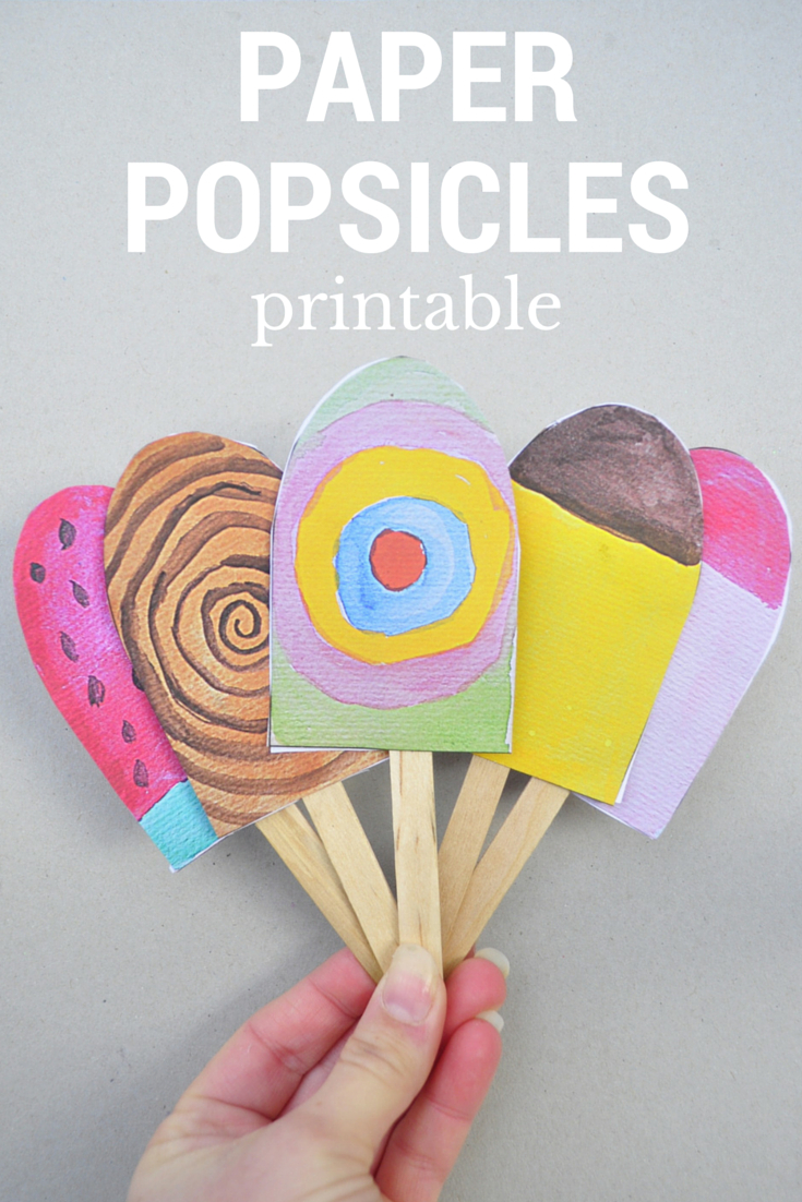 Paper Popsicles For Imaginative Play Be A Fun Mum Free Printable