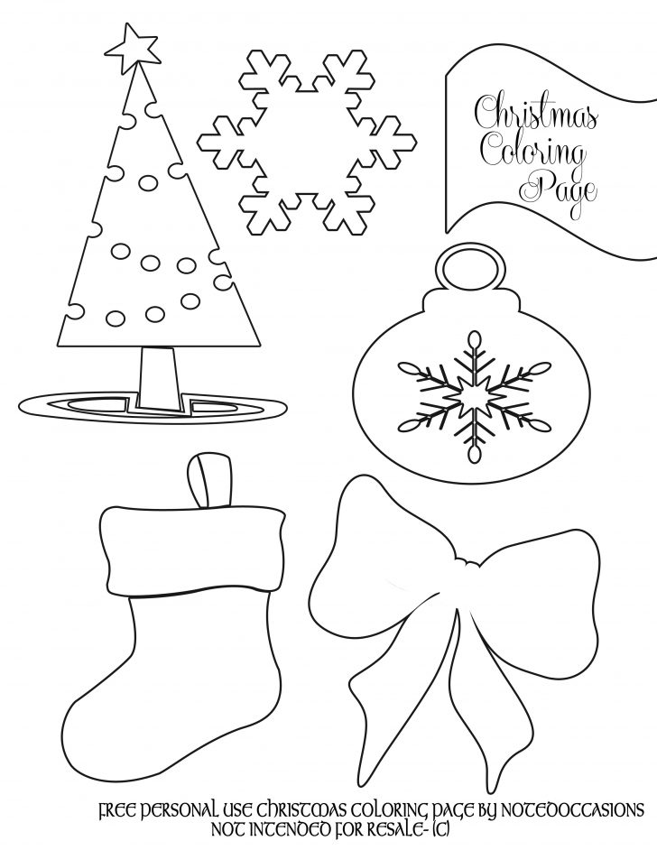 Free Printable Christmas Coloring Pages And Activities