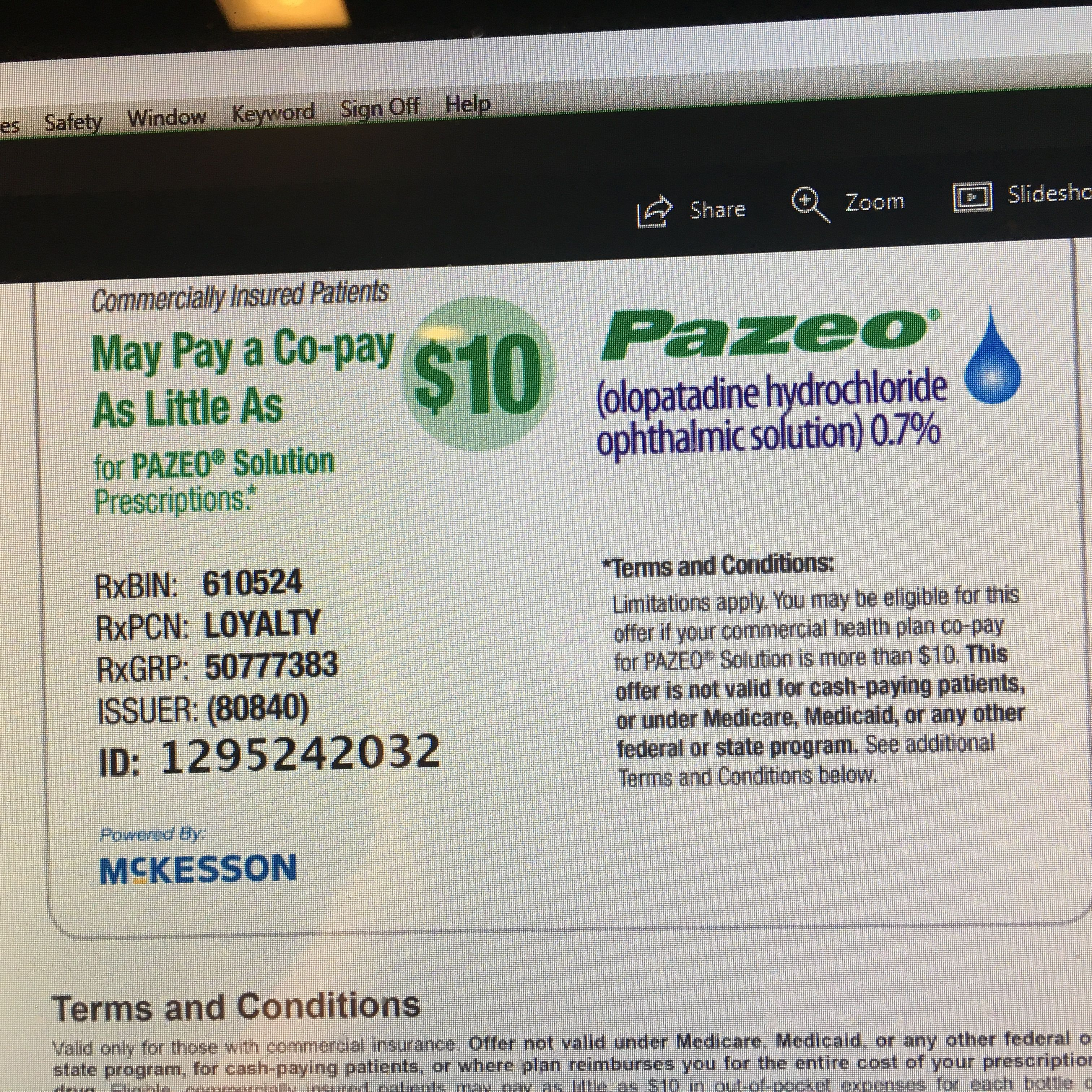 Pazeo Drops - Pay As Little As … | Drug Savings - Coupons And - Free Printable Spiriva Coupons