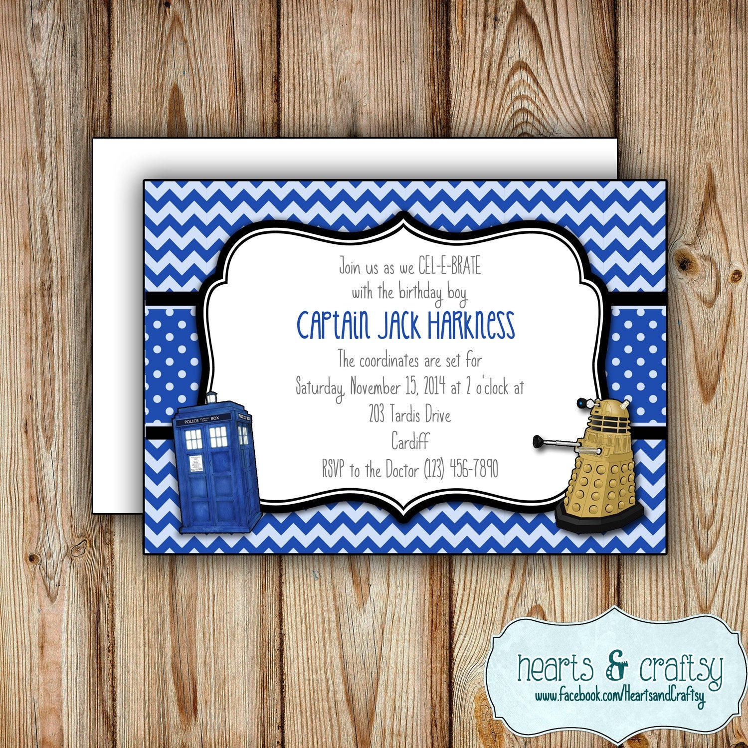 Personalized Printable Doctor Who Party Invitation Doctor | Etsy - Doctor Who Party Invitations Printable Free