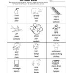 Phonics Worksheets: Multiple Choice Worksheets To Print   Jolly Phonics Worksheets Free Printable
