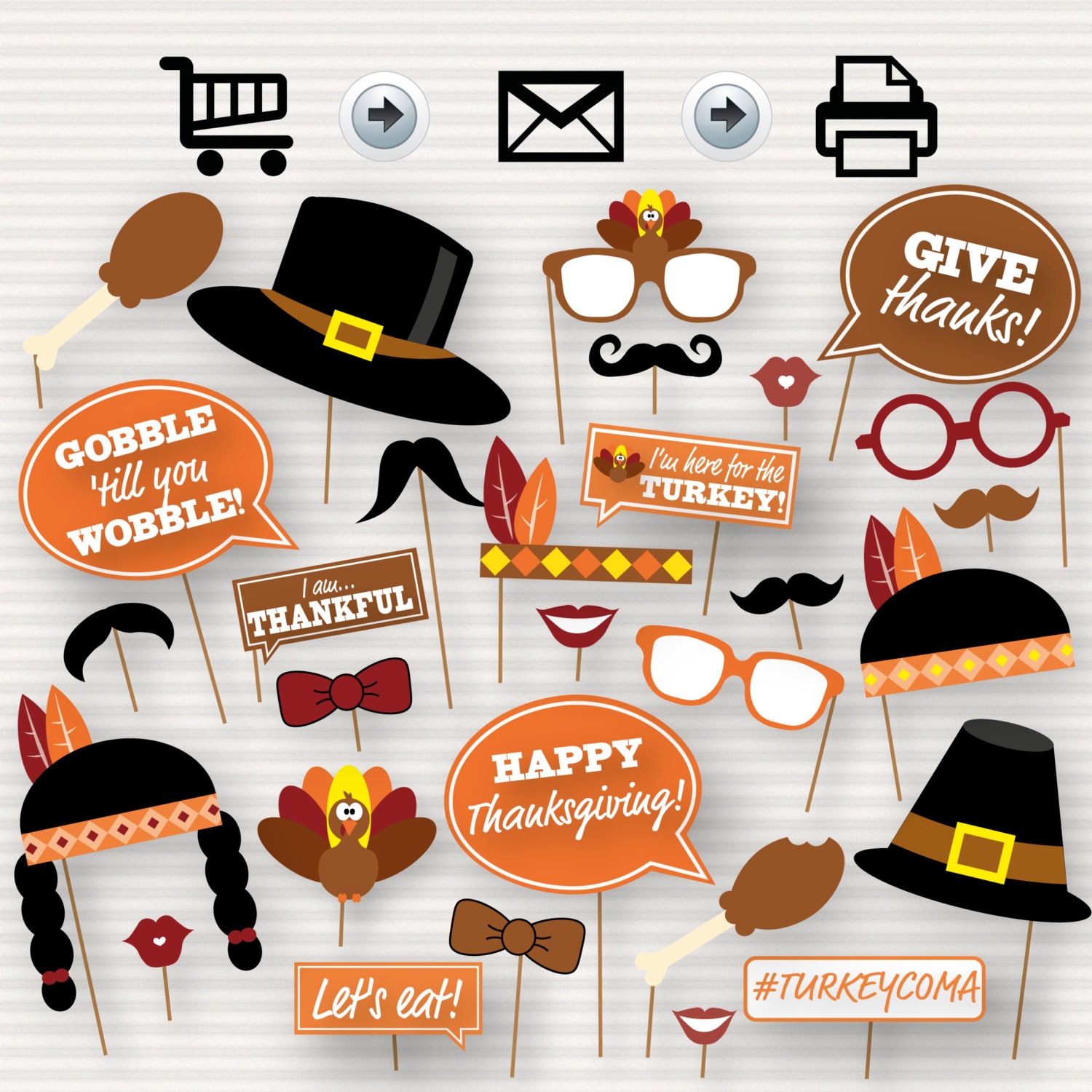 Photo Booth Props Free Printable