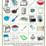 Picture Dictionary   The Kitchen Worksheet   Free Esl Printable   My Spelling Dictionary Printable Free