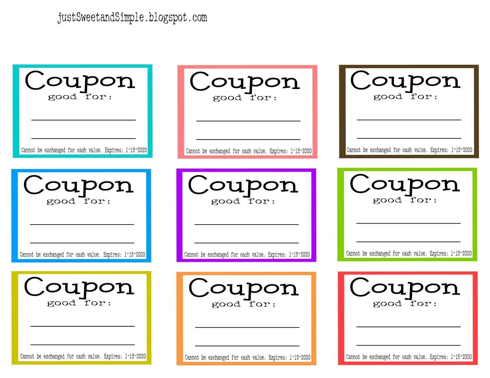 Free Coupons Printable Without Signing Up