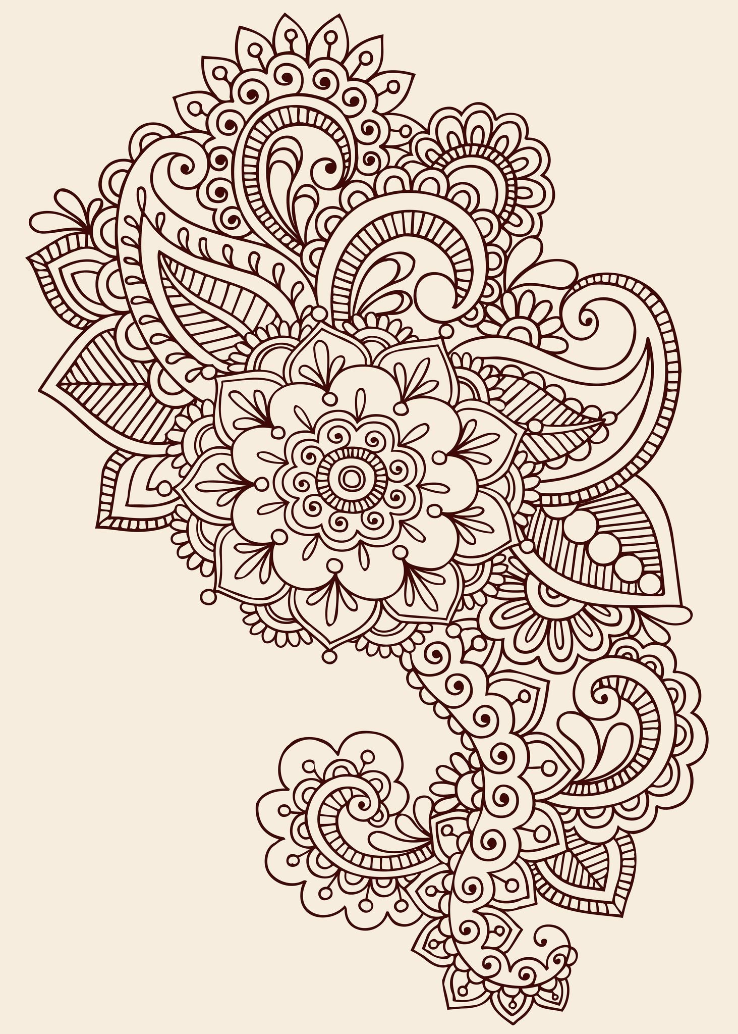 Printable Henna Designs