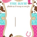 Pind.pattersaul On Peaches In 2019 | Cowgirl Birthday   Free Printable Cow Birthday Invitations