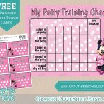 Pindiane Dyess On Potty Training | Potty Training Girls, Potty   Free Printable Minnie Mouse Potty Training Chart