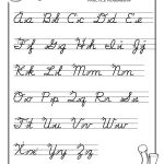 Pinjessica From Honeysuckle & Vine On Homeschool | Cursive   Cursive Letters Worksheet Printable Free