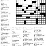 Pinjim Fraunberger On Crossword Puzzles | Printable Crossword   Free La Times Crossword Printable