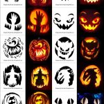 Pinlauren Somma On Halloween Pumpkins In 2019 | Halloween   Free Printable Scary Pumpkin Patterns