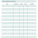 Pinmelody Vliem On Printables | Budget Spreadsheet, Household   Free Printable Budget Forms