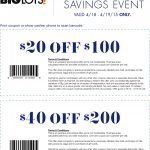 Pinned April 17Th: $20 Off $100 & More At #biglots #coupon Via The   Free Milk Coupons Printable