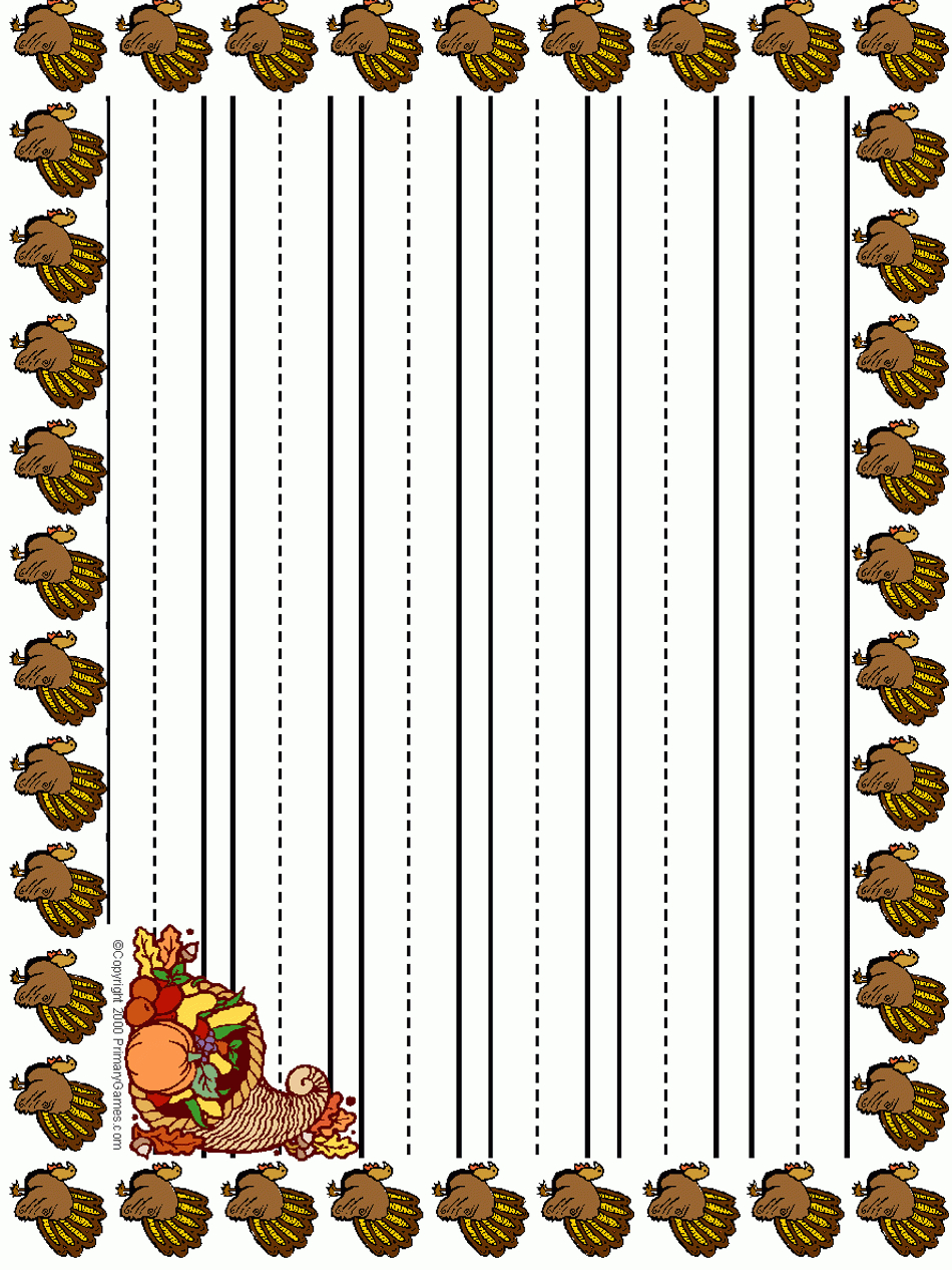Thanksgiving Printouts From The Teacher s Guide Free Printable 