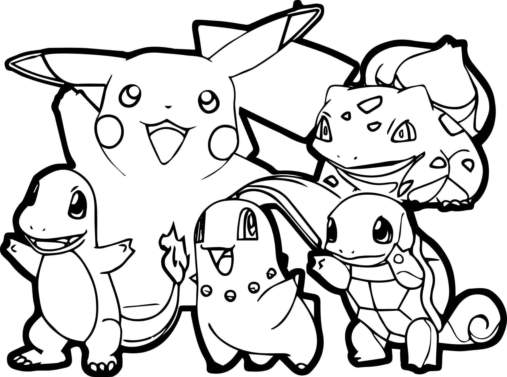 Pokemon For Children - All Pokemon Coloring Pages Kids Coloring Pages - Free Printable Pokemon Coloring Pages