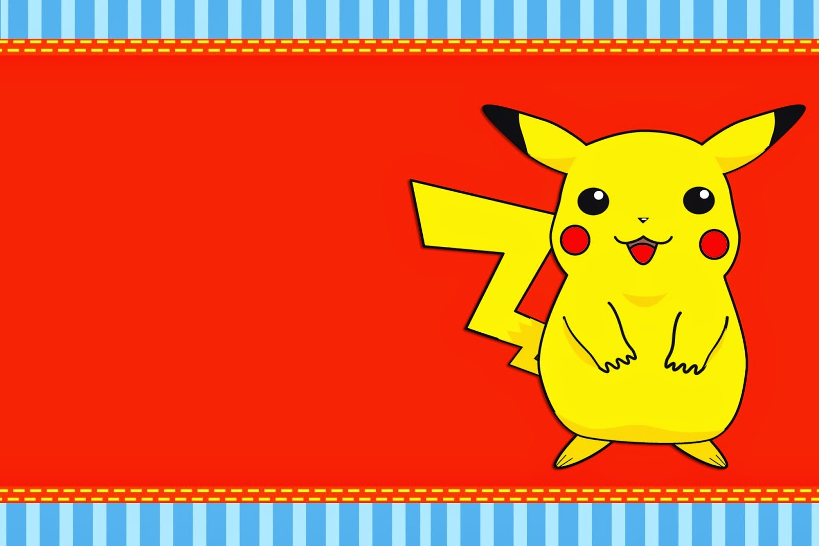 Pokemon: Free Printable Invitations. - Oh My Fiesta! For Geeks - Free Printable Pokemon Birthday Invitations