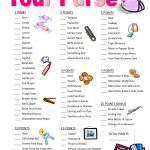 Popular Wedding Shower Games For Free | Business Ideas | Wedding   Free Printable Bridal Shower Games What's In Your Purse