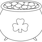 Pot+Of+Gold+Printable | Pot Of Gold   Coloring Pages | Saint   Free Printable Pot Of Gold Coloring Pages