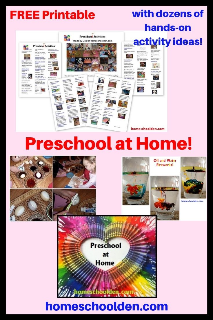 Preschool At Home! Grab This Free Printable With Dozens Of Activity - Free Printable Activities For 6 Year Olds