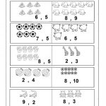 Print Worksheet And Circle The Matching Number | Free Math   Free Printable Kindergarten Math Activities