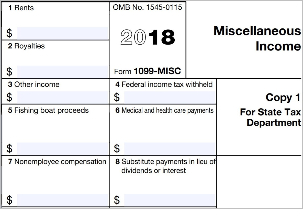 Printable 1099 Form 2018 Form : Resume Examples - Free Printable 1099 Form