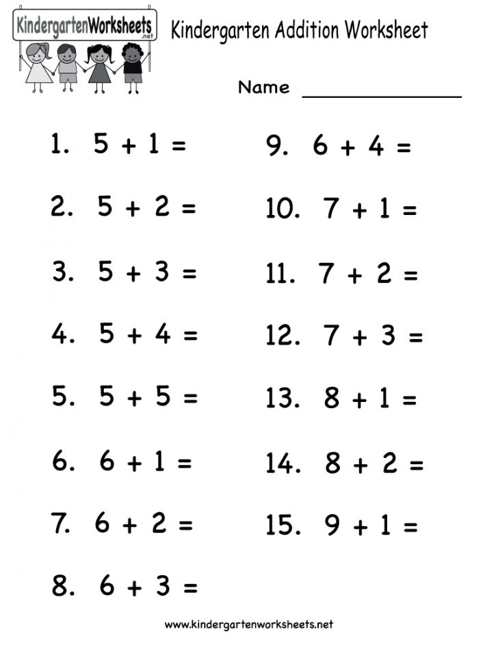Free Printable Simple Math Worksheets