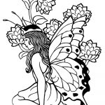 Printable Adult Coloring Pages Fairy   Coloring Home   Free Printable Coloring Pages Fairies Adults