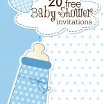 Printable Baby Shower Invitations   Baby Shower Cards Online Free Printable